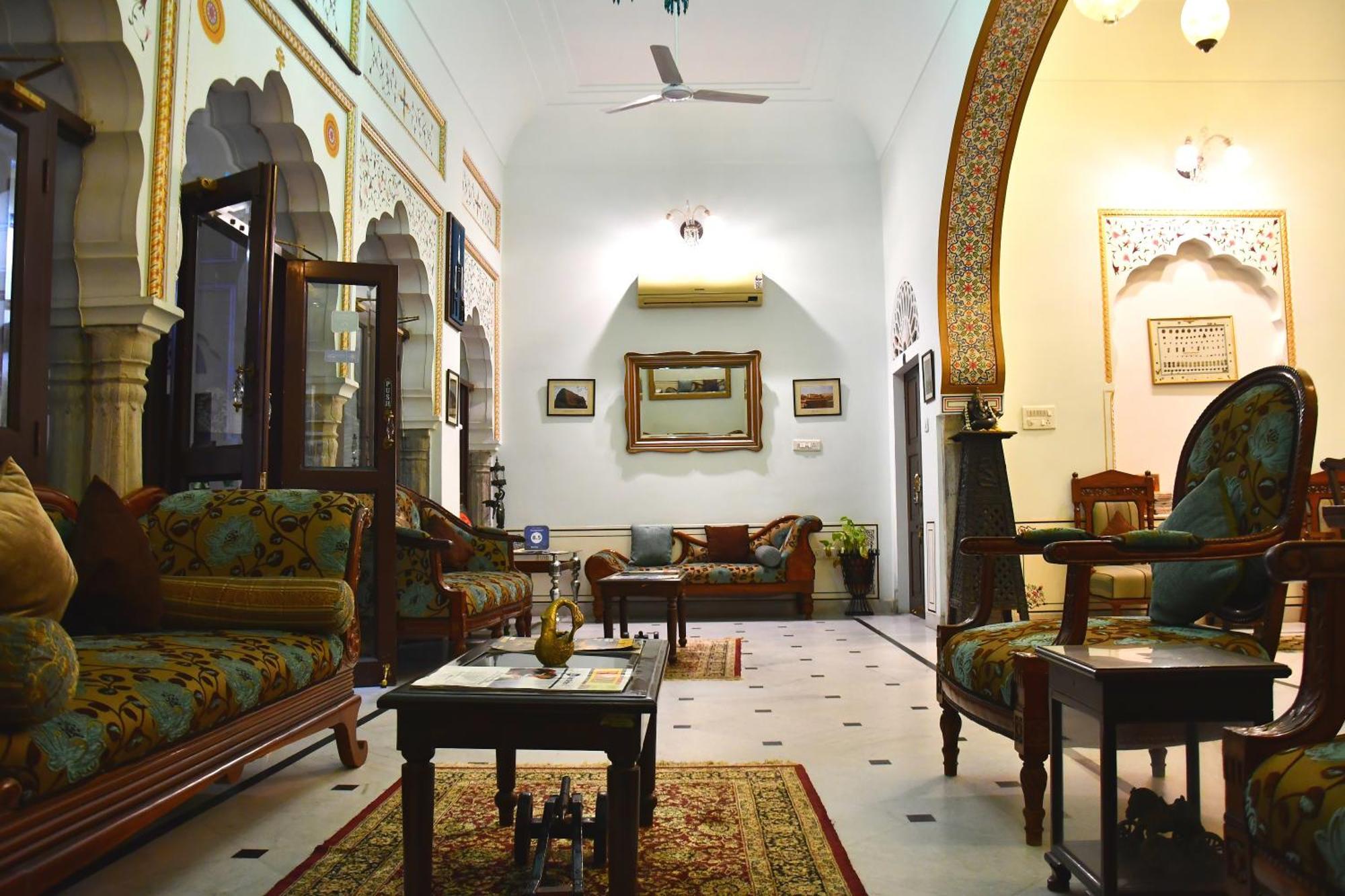 Khandela Haveli - A Boutique Heritage Hotel Джайпур Екстериор снимка