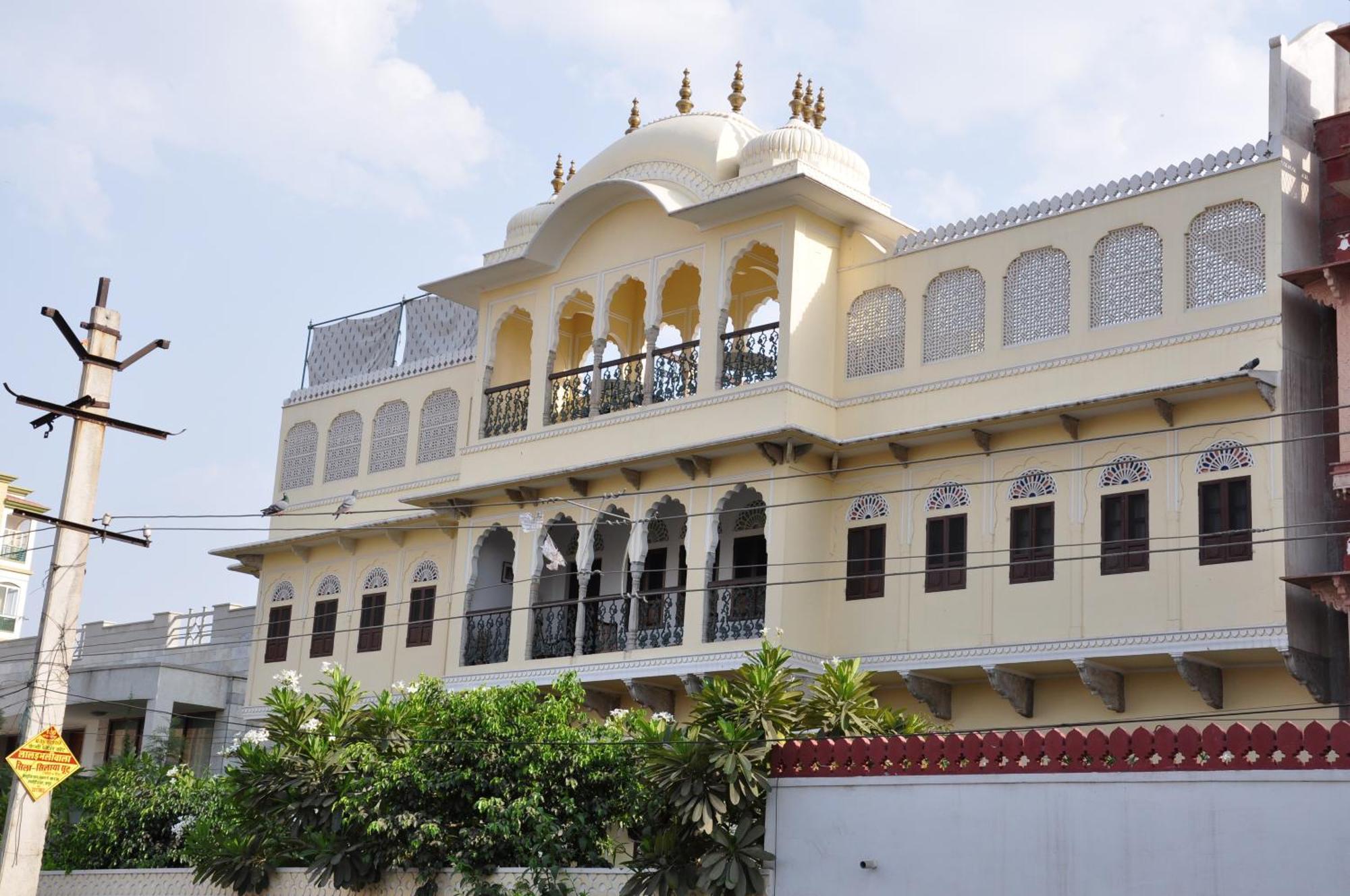 Khandela Haveli - A Boutique Heritage Hotel Джайпур Екстериор снимка